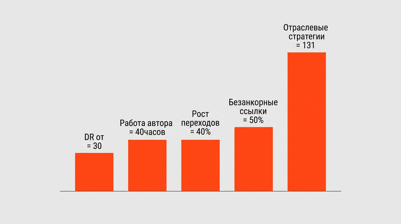 Специалист печатает статью на ноутбуке для публикации на авторитетной внешней площадке с целью получения обратной ссылки на сайт